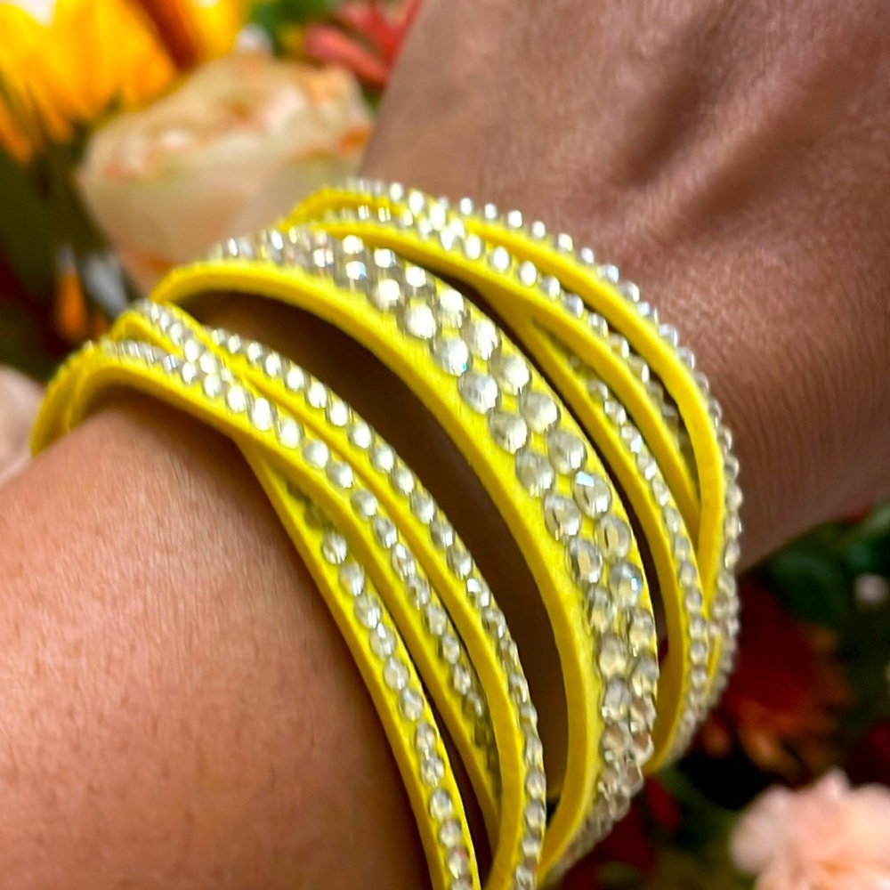 Yellow Urban Fashion Bracelet